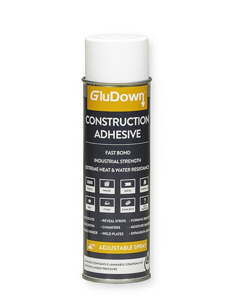 Img of GluDown Adjustable Spray Adhesive VOC per 14 Ounce Unit